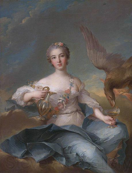 Jean Marc Nattier Duchesse de Chartres as Hebe Norge oil painting art
